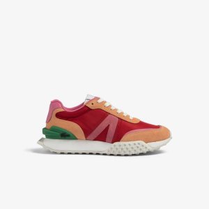 Lacoste L-Spin Deluxe Nahkaiset Punainen | LQH-532140