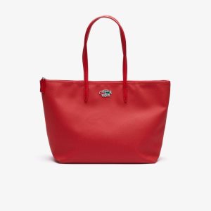 Lacoste Large Colored Crocodiles Canvas Shopper Monivärinen | QVR-508163