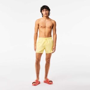 Lacoste Light Quick-Dry Swim Keltainen Vihreä | KNI-067523