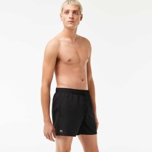 Lacoste Light Quick-Dry Swim Mustat Vihreä | LZD-576984