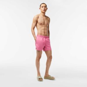 Lacoste Light Quick-Dry Swim Pinkki Vihreä | GJB-078945