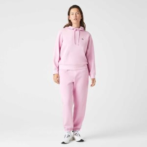 Lacoste Loose Fit Hupullinen Puuvilla Blend Pinkki | MJY-081692