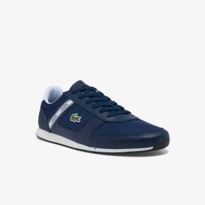 Lacoste Menerva Urheilu Nahkaiset Sininen Valkoinen | MYL-386421