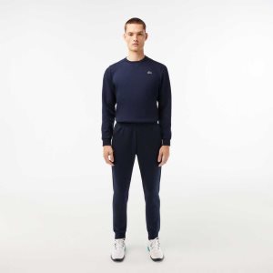 Lacoste Mesh Panels Trackpants Laivastonsininen Sininen | VXO-034792