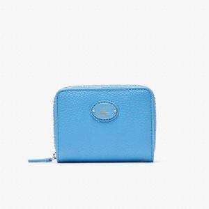 Lacoste Metal Plate Small Zip Wallet Monivärinen | XOC-827415