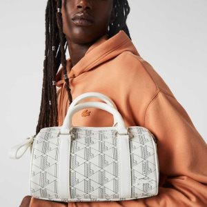 Lacoste Monogram Print Boston Monivärinen | XKC-384265