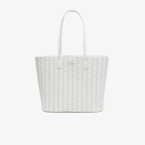 Lacoste Monogram Print Tote Monivärinen | SIX-037956