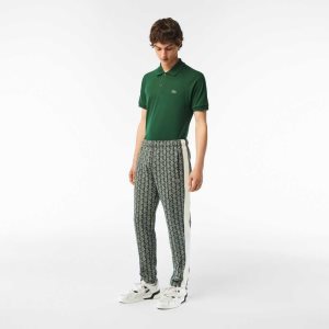 Lacoste Monogram Print Vihreä Beige | FSZ-796182