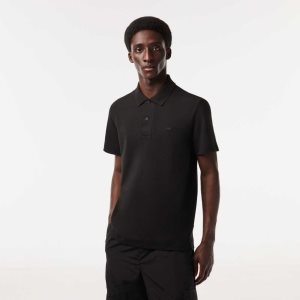 Lacoste Movement Ultra Light Pique Mustat | DCO-753629