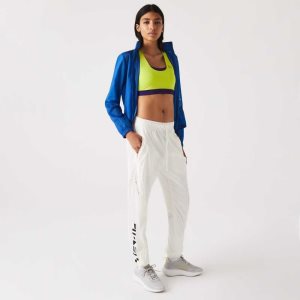 Lacoste Nautical Print Trackpants Valkoinen | LNE-869203