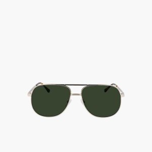 Lacoste Navigator Metal Signature 101 Kultaiset | ZQV-396405