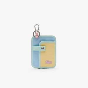 Lacoste Neocroc Colorblock Canvas Wallet Monivärinen | FOE-315476