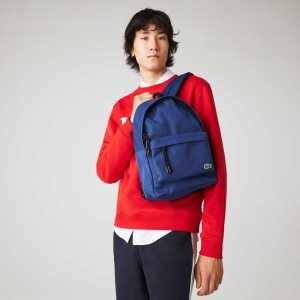 Lacoste Neocroc Small Canvas Backpack Monivärinen | ASP-973185