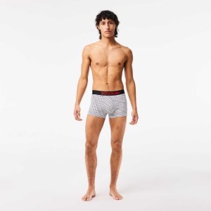 Lacoste Netflix Branded Trunks Valkoinen Mustat | NJY-518203