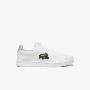 Lacoste Netflix Bridgerton Carnaby Piquee Valkoinen Vaaleansininen | MNW-809641