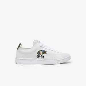 Lacoste Netflix Sex Education Carnaby Piquee Valkoinen Vihreä | SLD-673519