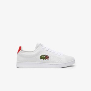 Lacoste Netflix Stranger Things Carnaby Piquee Valkoinen Punainen | UVH-781506