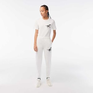 Lacoste Netflix Super Soft Track Valkoinen | SGT-530279