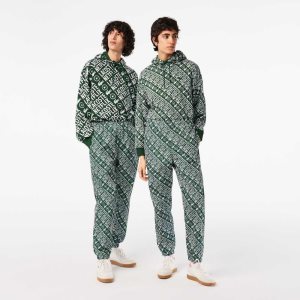 Lacoste Netflix Vedenpitävät Track Vihreä Valkoinen | SVC-671504