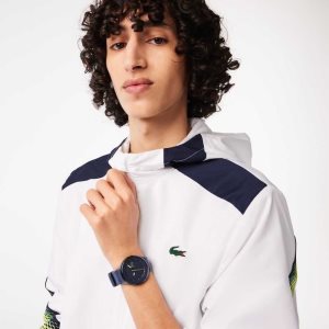 Lacoste Ollie 3 Hands Blue Silikoni Sininen | CRW-581096