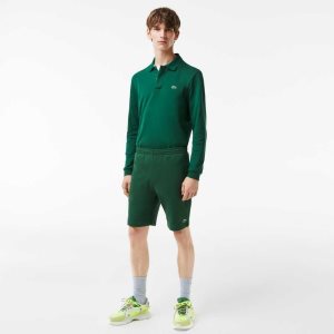 Lacoste Organic Brushed Puuvilla Fleece Vihreä | MRY-315076