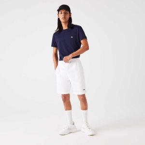 Lacoste Organic Brushed Puuvilla Fleece Valkoinen | QVN-279305