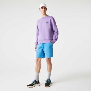 Lacoste Organic Brushed Puuvilla Fleece Sininen | XYO-827916