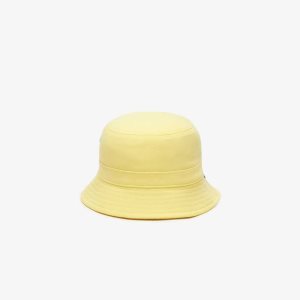 Lacoste Organic Puuvilla Bucket Keltainen | FXL-176093
