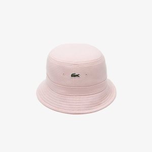 Lacoste Organic Puuvilla Bucket Pinkki | ODH-643879