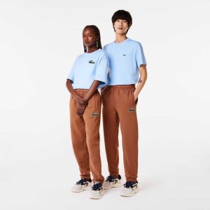 Lacoste Organic Puuvilla Fleece Vaaleanruskea | CIX-043821