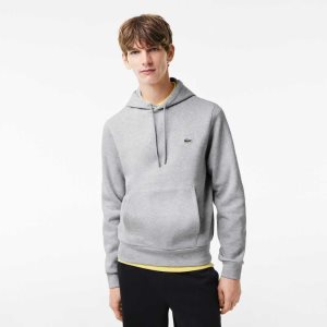 Lacoste Organic Puuvilla Hupullinen Harmaat | YDF-465719