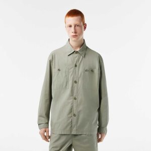 Lacoste Organic Puuvilla Khaki Vihreä | UTC-408326
