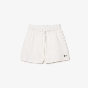 Lacoste Organic Puuvilla Terry Cloth Valkoinen | RLN-492058