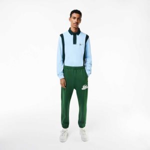 Lacoste Organic Puuvilla Track Pants Vihreä | PVN-349587