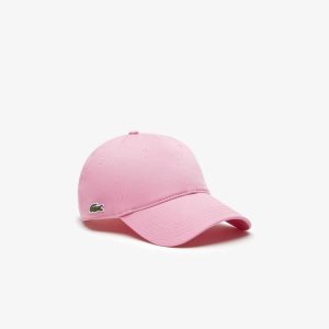 Lacoste Organic Puuvilla Twill Pinkki | NRE-964287