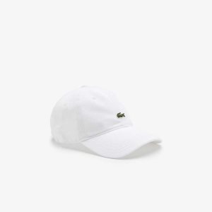 Lacoste Organic Puuvilla Twill Valkoinen | JZI-359416