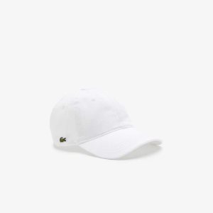 Lacoste Organic Puuvilla Twill Valkoinen | LKX-192406