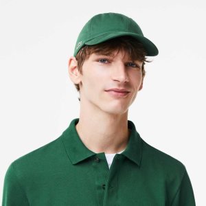 Lacoste Organic Puuvilla Twill Vihreä | WOF-923068