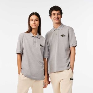 Lacoste Original L.12.12 Loose fit 80's crocodile Harmaat | QOM-236194