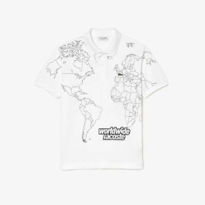 Lacoste Original L.12.12 Planisphere Valkoinen | WBE-489317