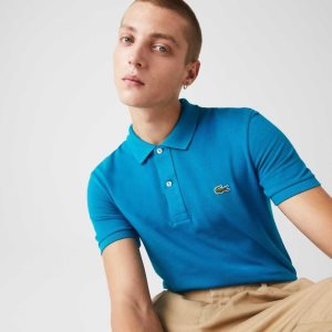 Lacoste Original L.12.12 Slim Fit Petit Pique Puuvilla Sininen | AZK-031496