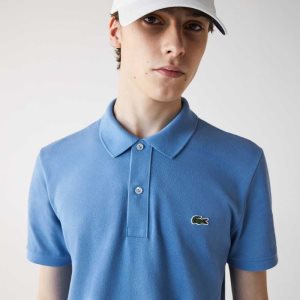 Lacoste Original L.12.12 Slim Fit Petit Pique Puuvilla Sininen | EQI-935284