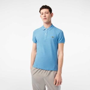 Lacoste Original L.12.12 Slim Fit Petit Pique Puuvilla Sininen | JRG-538264