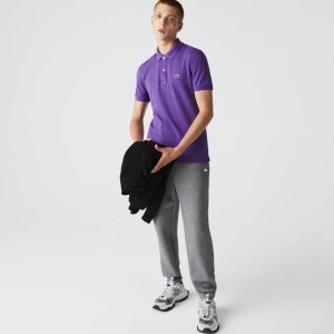 Lacoste Original L.12.12 Slim Fit Petit Pique Puuvilla Violetit | LZQ-820574