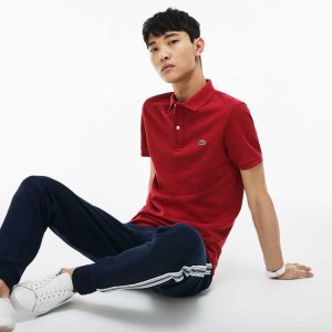 Lacoste Original L.12.12 Slim Fit Petit Pique Puuvilla Punainen | NFM-964102