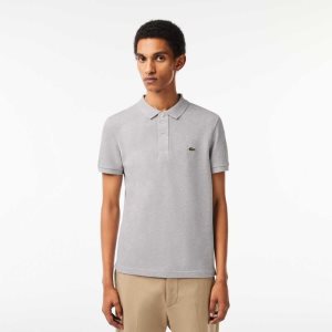 Lacoste Original L.12.12 Slim Fit Petit Pique Puuvilla Harmaat | OHC-087163