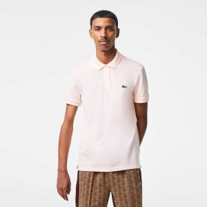 Lacoste Original L.12.12 Slim Fit Petit Pique Puuvilla Vaaleanpinkki | QEY-284750
