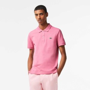 Lacoste Original L.12.12 Slim Fit Petit Pique Puuvilla Pinkki | QHA-387406