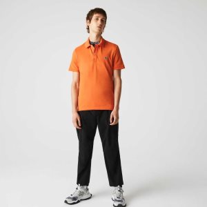 Lacoste Original L.12.12 Slim Fit Petit Pique Puuvilla Oranssi | RJF-682574