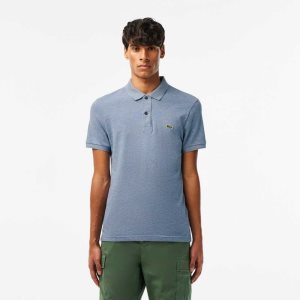 Lacoste Original L.12.12 Slim Fit Petit Pique Puuvilla Sininen | RUW-562309